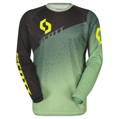 Scott Джерси 350 Dirt Evo black/green в Новосибирске