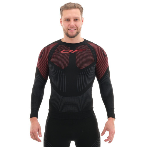 Dragonfly Термофутболка 3DThermo Red с длинным рукавом в Новосибирске