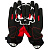 Bering Перчатки Walshe Black/Grey/Red в Новосибирске