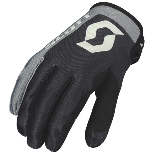 Scott Перчатки 350 Race black/grey в Новосибирске