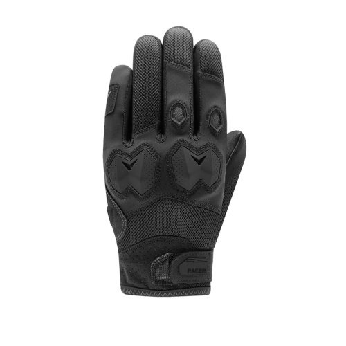 Racer Перчатки Blocks Black/Black в Новосибирске
