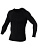 Brubeck Футболка мужская дл.рукав Comfort Wool Черный в Новосибирске