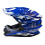 AiM Шлем кроссовый JK803S Blue/White в Новосибирске