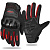Ones Again Перчатки текст MG-14 black-red в Новосибирске