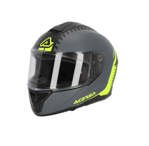 Acerbis Шлем Krapon 22-06 Grey/Yellow в Новосибирске