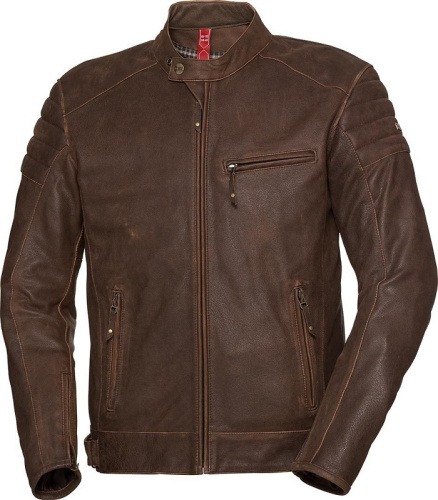 IXS Куртка кожаная Jacket Cruiser Brown в Новосибирске