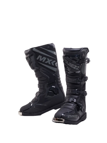 Starezzi Мотоботы Roma Black/Grey в Новосибирске