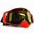 AiM Очки снегоходные с магнитной линзой и подогревом (PRO) 31-103 Accu Heated Orange Glossy в Новосибирске