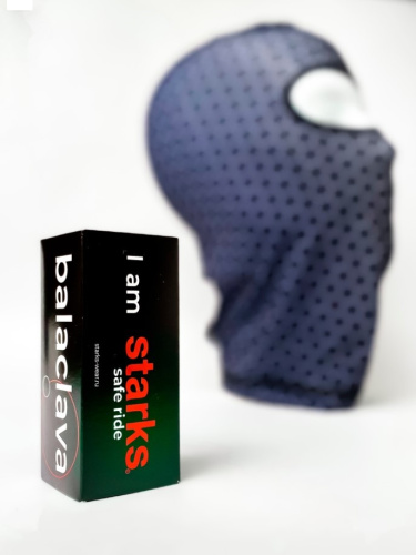 Starks Подшлемник Light Print Moto Черный принт в Новосибирске