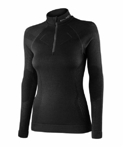 Brubeck Футболка женская Extreme Merino Черный в Новосибирске