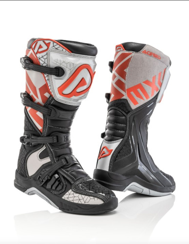 Acerbis Мотоботы кроссовые X-Team Black/Grey в Новосибирске