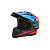 Desment Шлем кроссовый Raptor Black-Blue-Orange graphic в Новосибирске