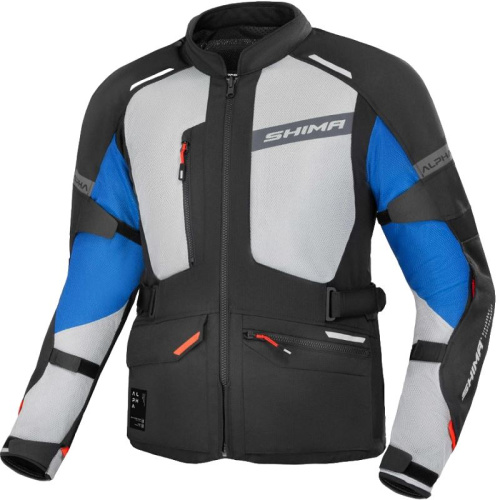 Shima Мотокуртка туристическая Alpha Men Blue в Новосибирске