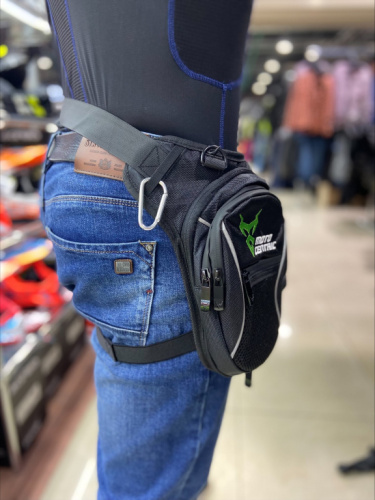 Motolike сумка на пояс зеленая в Новосибирске