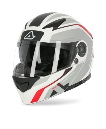 Acerbis Шлем Rederwel White/Red в Новосибирске