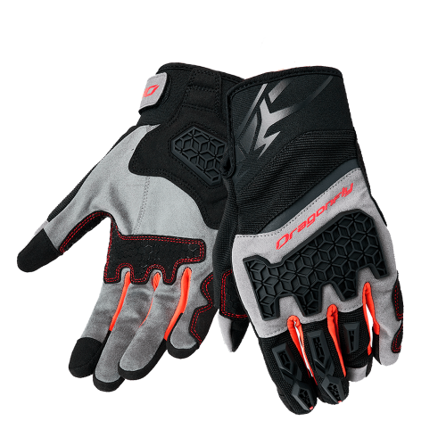 Dragonfly Перчатки DF Terrax Black - Grey в Новосибирске