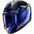 Shark Шлем Skwal i3 Rhad Blue/Chrome/Silver в Новосибирске