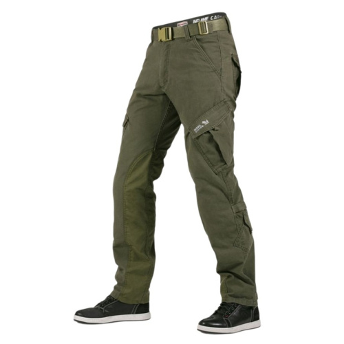 Inflame Мотоштаны мужские Cargo Waterproof олива (хаки) в Новосибирске