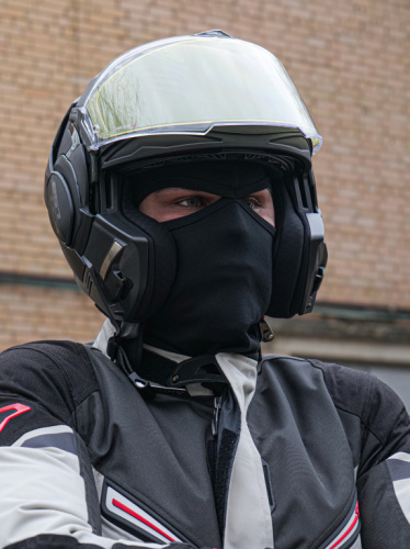 MotoLike Подшлемник Хлопок/Эластан Черный Ninja в Новосибирске