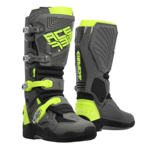 Acerbis Мотоботы кроссовые Whoops Grey/Yellow в Новосибирске