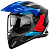 Airoh Мотошлем Bandit Tune Blue/red Gloss в Новосибирске