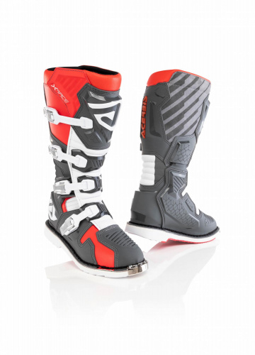Acerbis Мотоботы кроссовые X-Race Red/Grey в Новосибирске