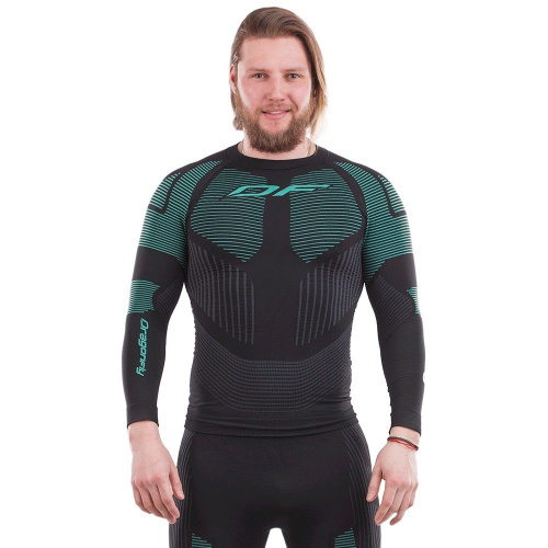 Dragonfly Термофутболка 3DThermo Green с длинным рукавом в Новосибирске