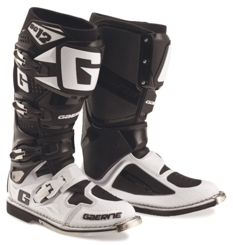 Gaerne Мотоботы SG-12 Black/White в Новосибирске