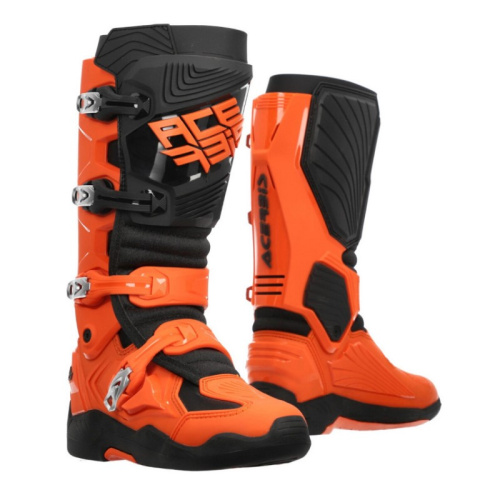 Acerbis Мотоботы кроссовые Whoops Orange/Black в Новосибирске