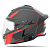 509 Шлем Delta V Carbon Commander с подогревом Racing Red в Новосибирске