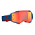 Scott Очки кроссовые Fury dark blue/neon red/orange chrome works в Новосибирске