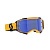 Scott Очки кроссовые Fury dark yellow/dark blue/blue chrome works в Новосибирске