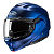 HJC Шлем F100 Semi Flat Metallic Blue в Новосибирске