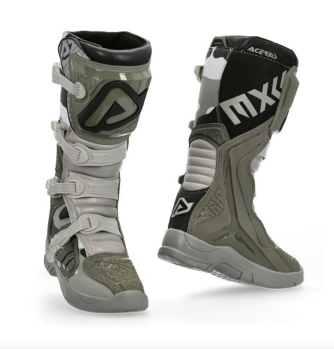 Acerbis Мотоботы кроссовые X-Team Brown/Grey в Новосибирске