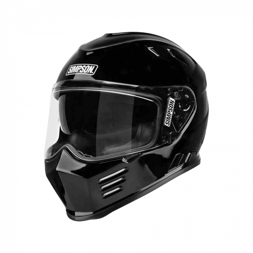 Simpson Шлем интеграл Venom Gloss Black в Новосибирске