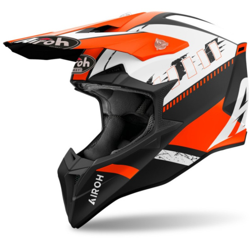 Airoh Мотошлем Wraaap Feel Orange Matt в Новосибирске