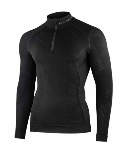 Brubeck Футболка мужская Extreme Merino Черный в Новосибирске