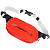 Dragonfly Гермосумка поясная DF Wallet 2л Red-Black в Новосибирске