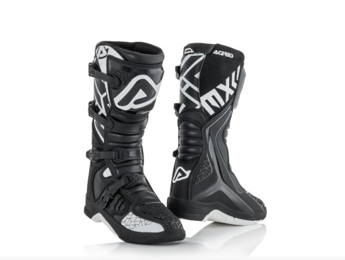 Acerbis Мотоботы кроссовые X-Team Black/White в Новосибирске