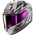 Shark Шлем D-Skwal 3 Blast-R Mat Silver/Violet/Black в Новосибирске