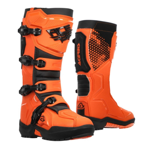 Acerbis Мотоботы кроссовые Artiglio Orange/Black в Новосибирске