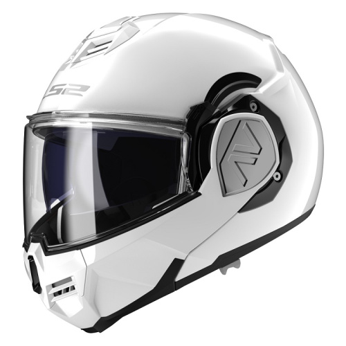 LS2 Мотошлем FF906 Advant KPA Solid белый в Новосибирске