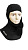 Starks Подшлемник Fleece Collar Open черный в Новосибирске